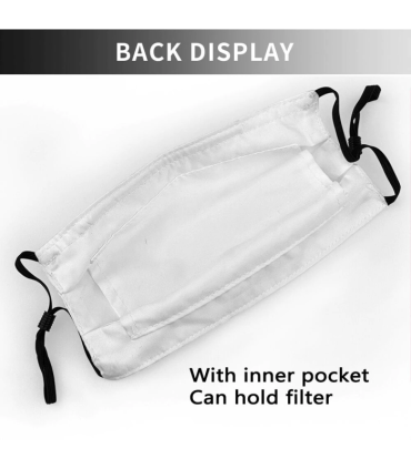 Mascarillas Betty Boop con bolsillo para filtro reutilizables