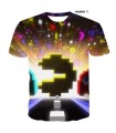 Camiseta  con impresión 3d  de Pacman