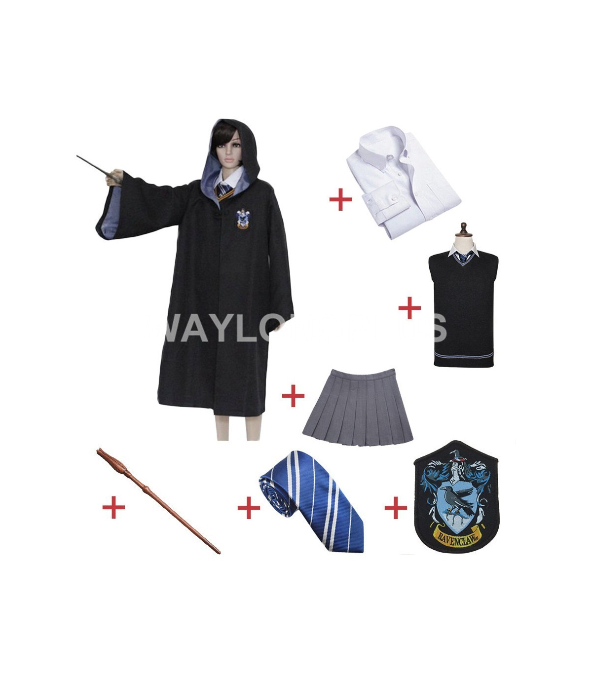 Gryffindor Hermione  Cosplay Costume Adult Version harry potter