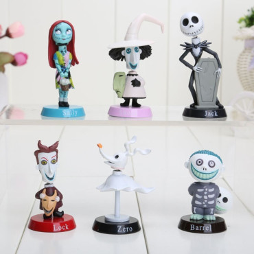 Inicio   6 figuras anime pesadilla antes Navidad Jack muñeca de PVC figuras de acción juguete 6 figuras anime pesadilla antes Na
