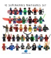 lote de 42 figuras bloques Compatible con las grandes marcas super heroes