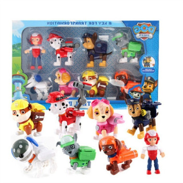 Lote de 6 figuras económicas de la Patrulla Canina