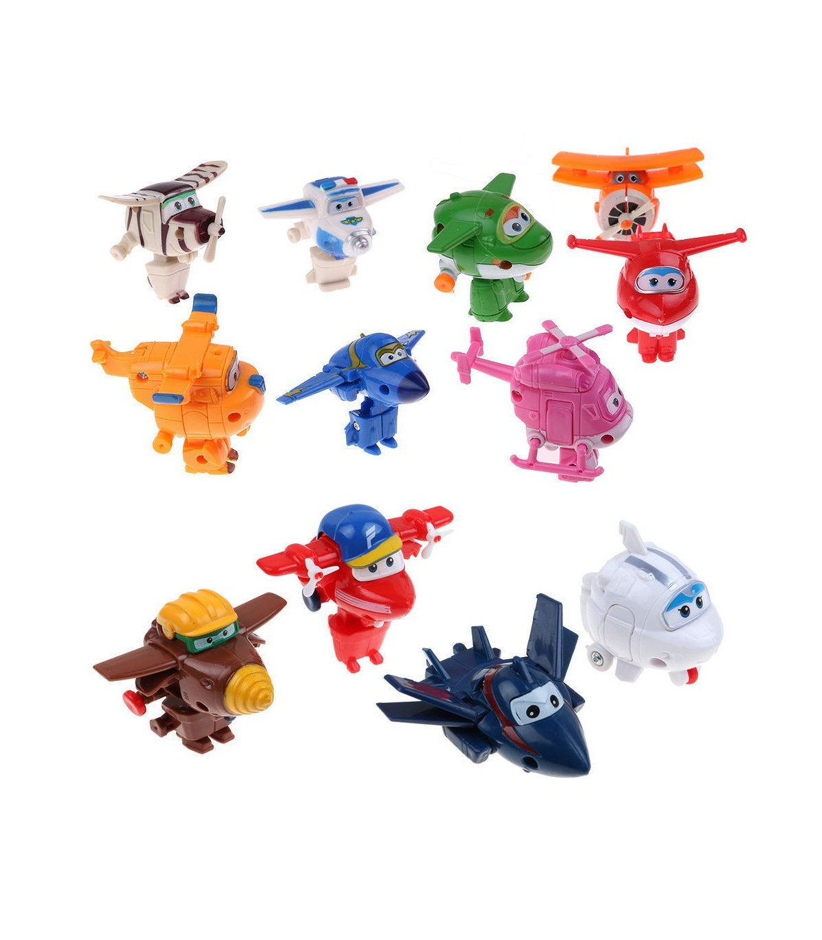 Lote de 12 figuras de Super Wings
