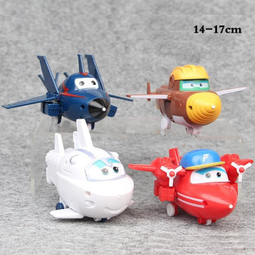 Super Wings set 4 figuras Flip
