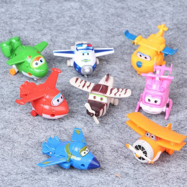 Lote 6 figuras Super Wings