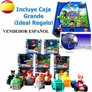 Lote 8 coches de La Patrulla Canina