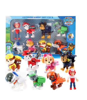 Lote 8 figuras de La Patrulla Canina