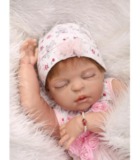 preciosa bebe reborn  niña cuerpo completo silicona