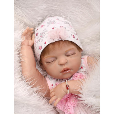 preciosa bebe reborn  niña cuerpo completo silicona