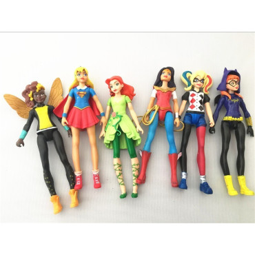 Super héroe chicas Batgirl veneno Ivy Bumble Bee Harley Quinn