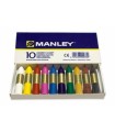 Ceras Manley 10 Colores 6Cm!¡       000330