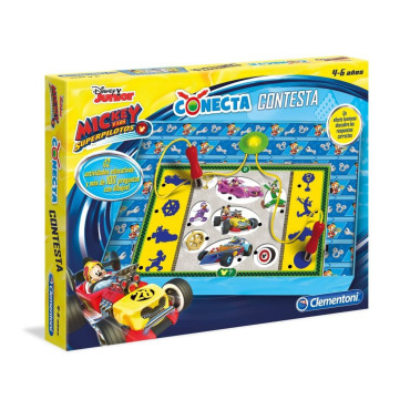 Conecta Contesta Mickey Mouse De 4 A 6 Años ¡