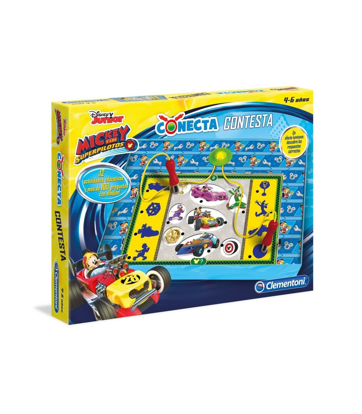 Conecta Contesta Mickey Mouse De 4 A 6 Años ¡
