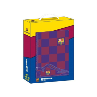 Conjunto Regalo Pequeño Fc Barcelona 28X35X6Cm¡