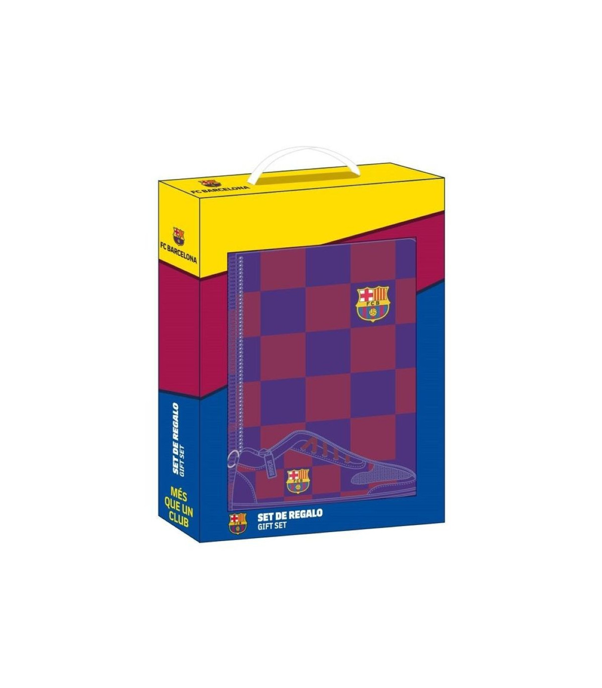 Conjunto Regalo Pequeño Fc Barcelona 28X35X6Cm¡