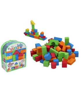Construccion Juego Mochila 31X25X12Cm Eva 74 Piezas ¡