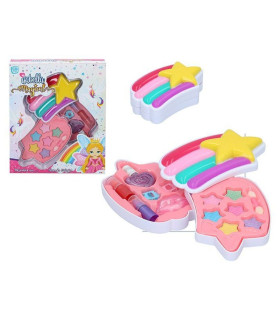 Maquillaje Juego 2 Niveles Arco Iris 25X21X5,5Cm