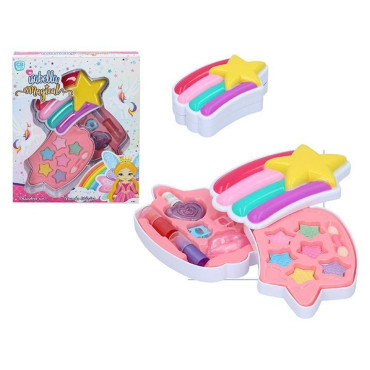 Maquillaje Juego 2 Niveles Arco Iris 25X21X5,5Cm