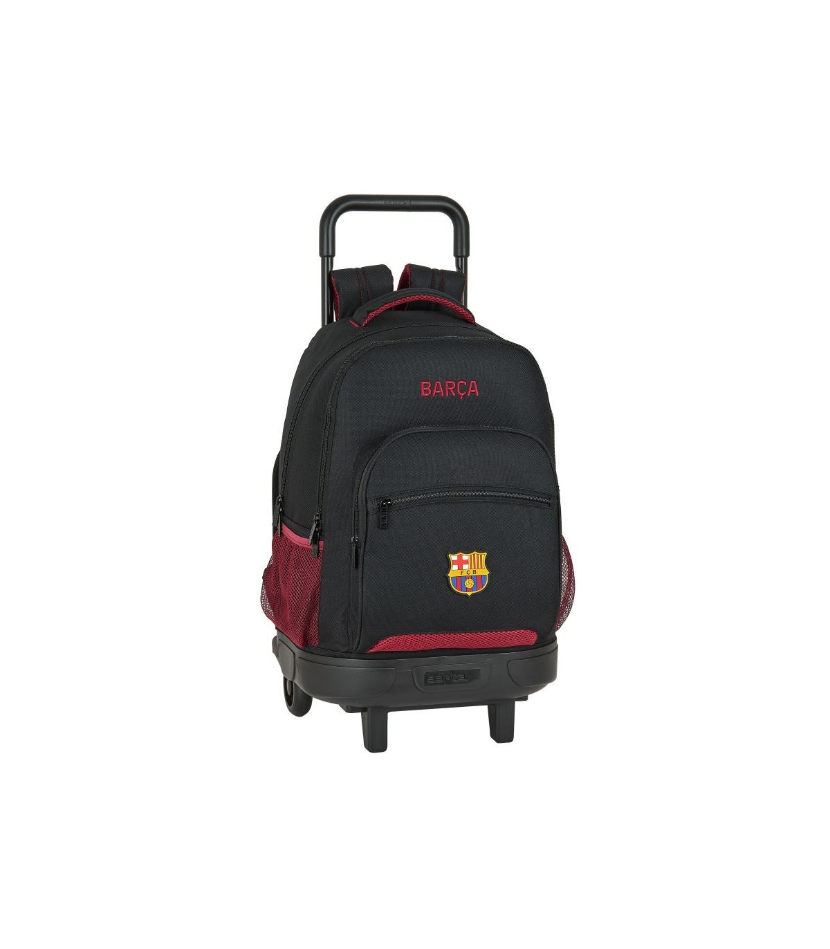 Mochila  Con Ruedas Compact Fc Barcelona Layers 33X22¡
