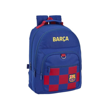 Mochila Doble Adaptable Carro Fc Barcelona 32X42X16Cm¡