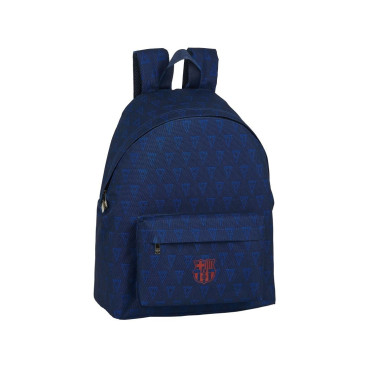 Mochila Fc Barcelona Navy 33X15X42Cm¡