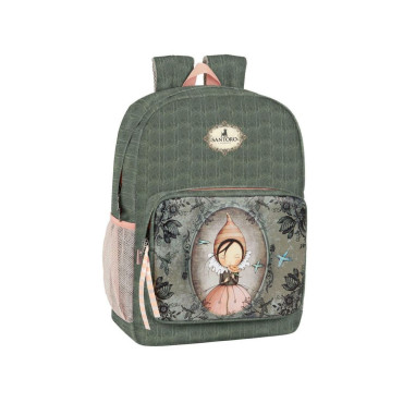 Mochila Grande Para Portatil 15,6 Pulgadas Mirabelle Santoro 43X30X10Cm¡