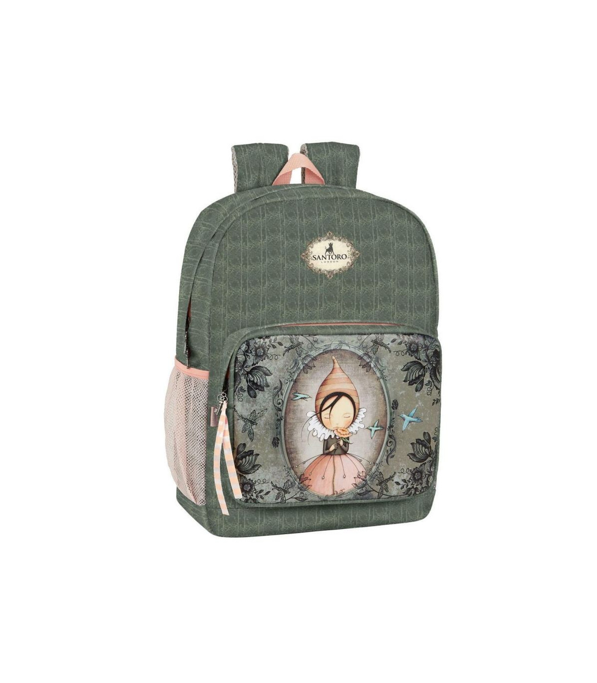 Mochila Grande Para Portatil 15,6 Pulgadas Mirabelle Santoro 43X30X10Cm¡