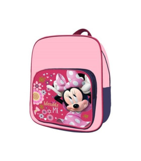 Mochila Infantil Cuadrada 35Cm Minnie