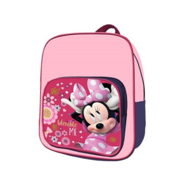 Mochila Infantil Cuadrada 35Cm Minnie