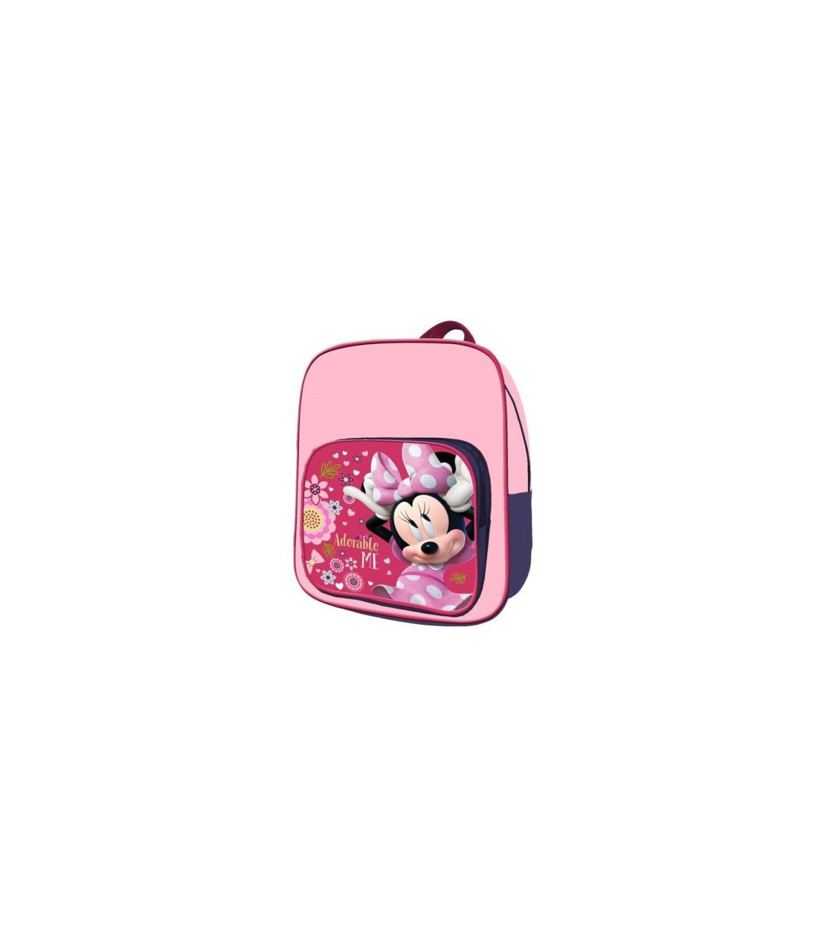 Mochila Infantil Cuadrada 35Cm Minnie