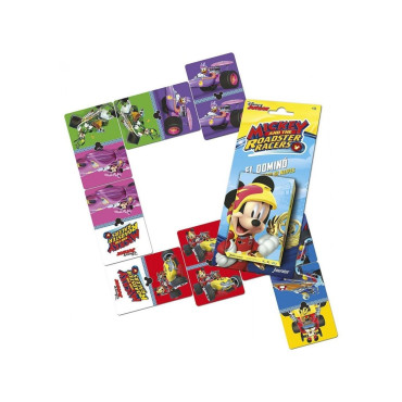Naipes Fournier Infantil Mickey Mouse 9,5X6,5Cm Estuche 40 Cartas