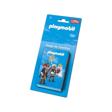 Naipes Fournier Infantil Playmobil Familias Estuche 40 Cartas