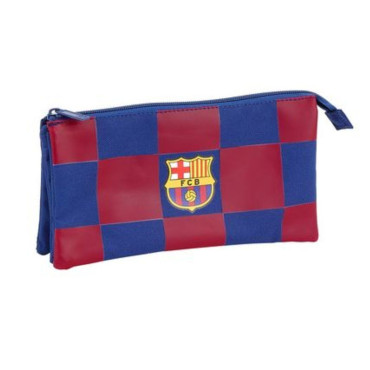 Porta Todo Triple Fc Barcelona 22X12X3Cm¡