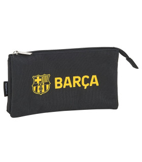 Porta Todo Triple Fc Barcelona Black 22X3X12Cm¡
