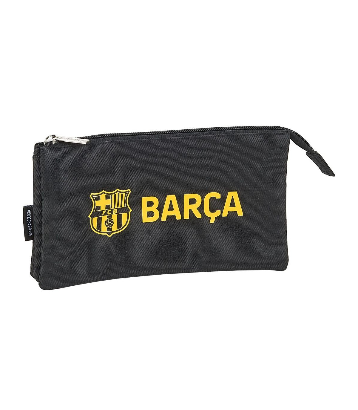 Porta Todo Triple Fc Barcelona Black 22X3X12Cm¡