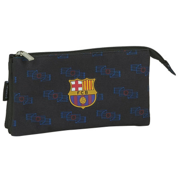 Porta Todo Triple Fc Barcelona Icono 22X3X12Cm¡