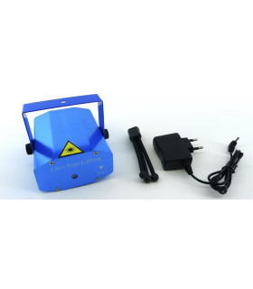 Proyector Laser 6 Figuras Interior 5X9X13Cm