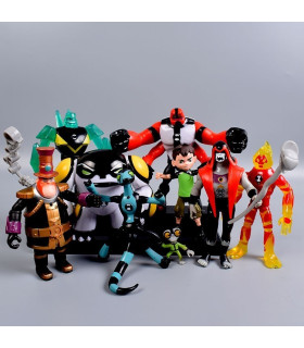 lote de 9 figuras de ben 10
