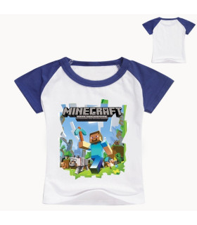 camiseta minecraft para niños