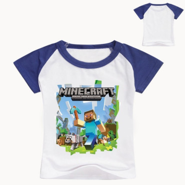 camiseta minecraft para niños