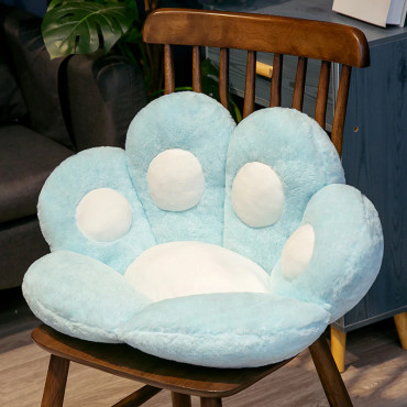 Cojín decorativo huella o pata de gato gamer kawaii