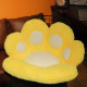 Cojín decorativo huella o pata de gato gamer kawaii