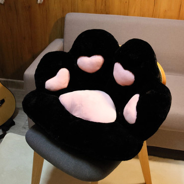 Cojín decorativo huella o pata de gato gamer kawaii