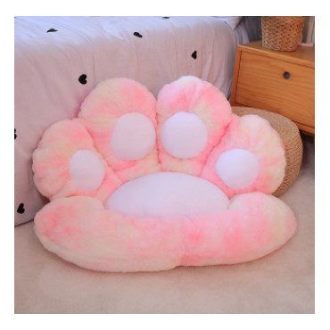 Cojín decorativo huella o pata de gato gamer kawaii