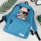 Mochila My Hero Academia dibujo tres caras personajes