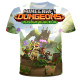 Nuevos diseños de camisetas  de Minecraft con impresión 3d