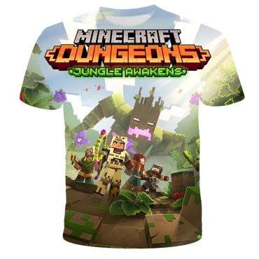Nuevos diseños de camisetas  de Minecraft con impresión 3d