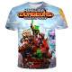 Nuevos diseños de camisetas  de Minecraft con impresión 3d