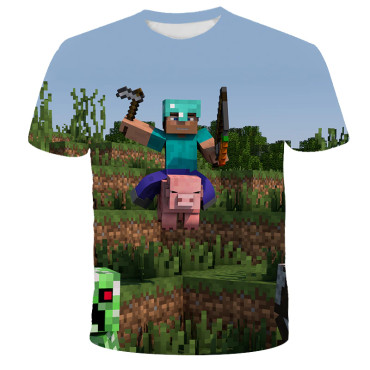 Nuevos diseños de camisetas  de Minecraft con impresión 3d