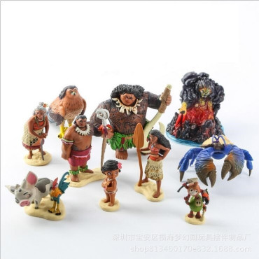 Inicio   lote de 10 figuras de vaiana moana lote de 10 figuras de vaiana moana